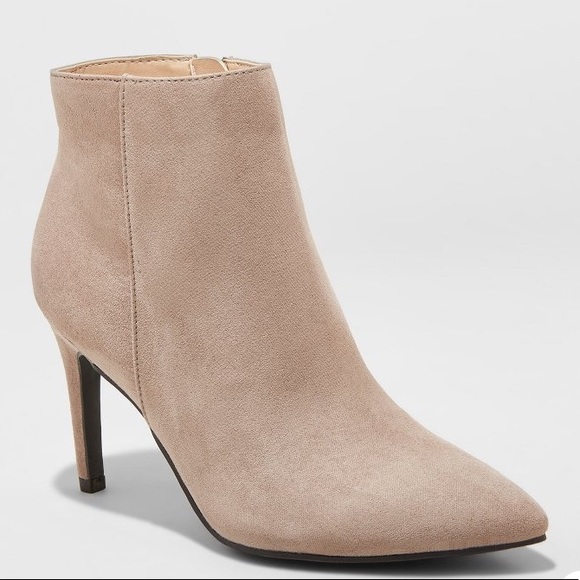 Shoes - Grey stiletto ankle boots